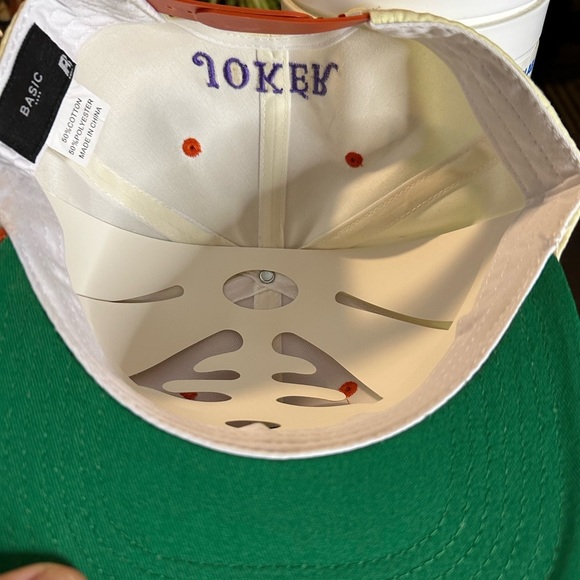 The Joker Embroidered Hat Cap Snapback One Size from Basic - Picture 5 of 5